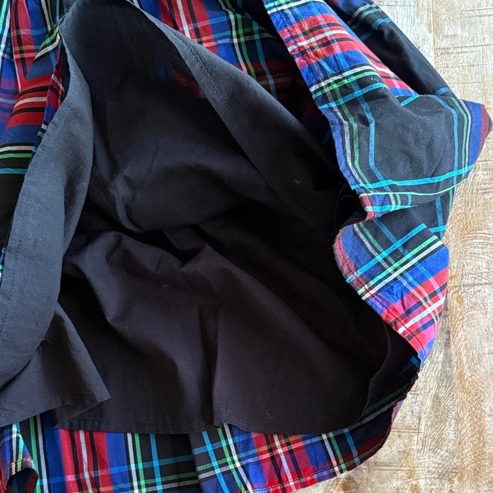 Crewcuts Holiday Plaid Dress size 10